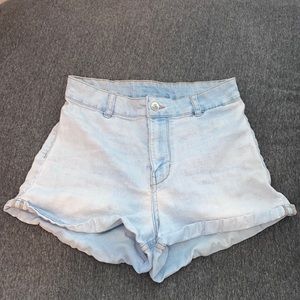 Light wash Forever21 Shorts